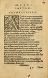 Thumbnail 0109 of Aesopi Phrygis Fabellae Graece & Latine, cum alijs opusculis, quorum index proxima refertur pagella.