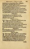Thumbnail 0115 of Aesopi Phrygis Fabellae Graece & Latine, cum alijs opusculis, quorum index proxima refertur pagella.