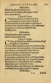 Thumbnail 0141 of Aesopi Phrygis Fabellae Graece & Latine, cum alijs opusculis, quorum index proxima refertur pagella.