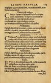 Thumbnail 0195 of Aesopi Phrygis Fabellae Graece & Latine, cum alijs opusculis, quorum index proxima refertur pagella.