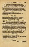 Thumbnail 0205 of Aesopi Phrygis Fabellae Graece & Latine, cum alijs opusculis, quorum index proxima refertur pagella.
