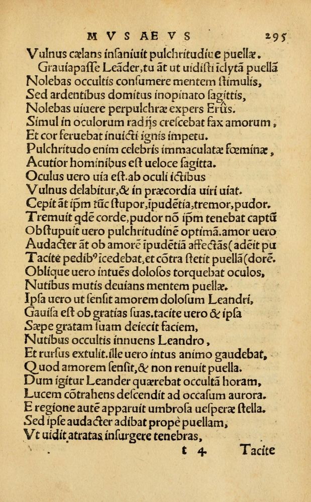 Scan 0301 of Aesopi Phrygis Fabellae Graece & Latine, cum alijs opusculis, quorum index proxima refertur pagella.
