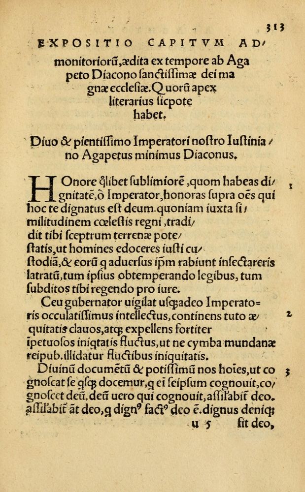 Scan 0319 of Aesopi Phrygis Fabellae Graece & Latine, cum alijs opusculis, quorum index proxima refertur pagella.