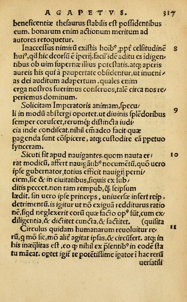 Scan 0323 of Aesopi Phrygis Fabellae Graece & Latine, cum alijs opusculis, quorum index proxima refertur pagella.
