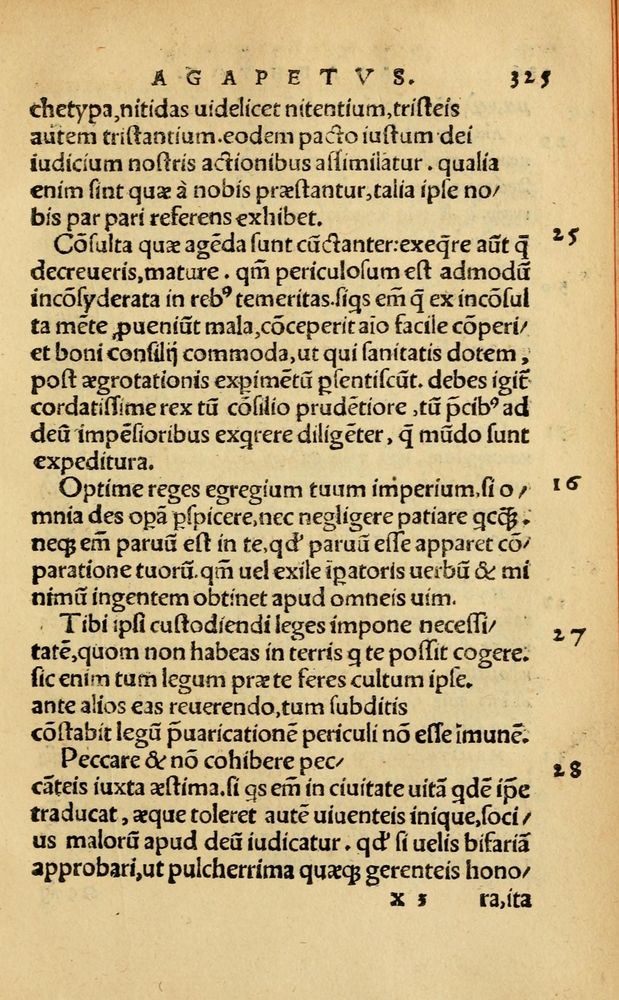 Scan 0331 of Aesopi Phrygis Fabellae Graece & Latine, cum alijs opusculis, quorum index proxima refertur pagella.