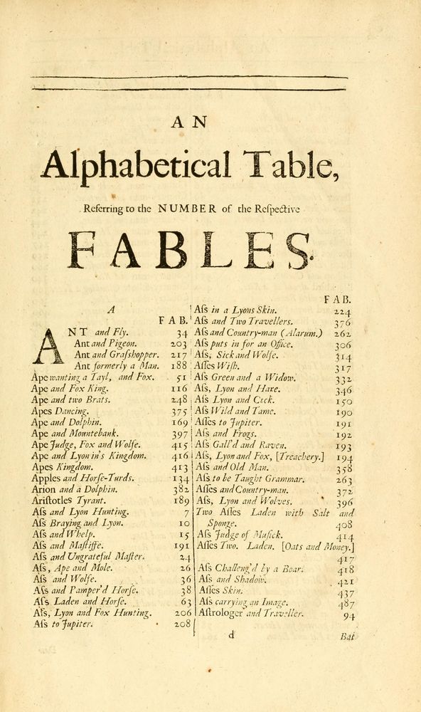 Scan 0017 of Fables of Æsop, and other eminent mythologists