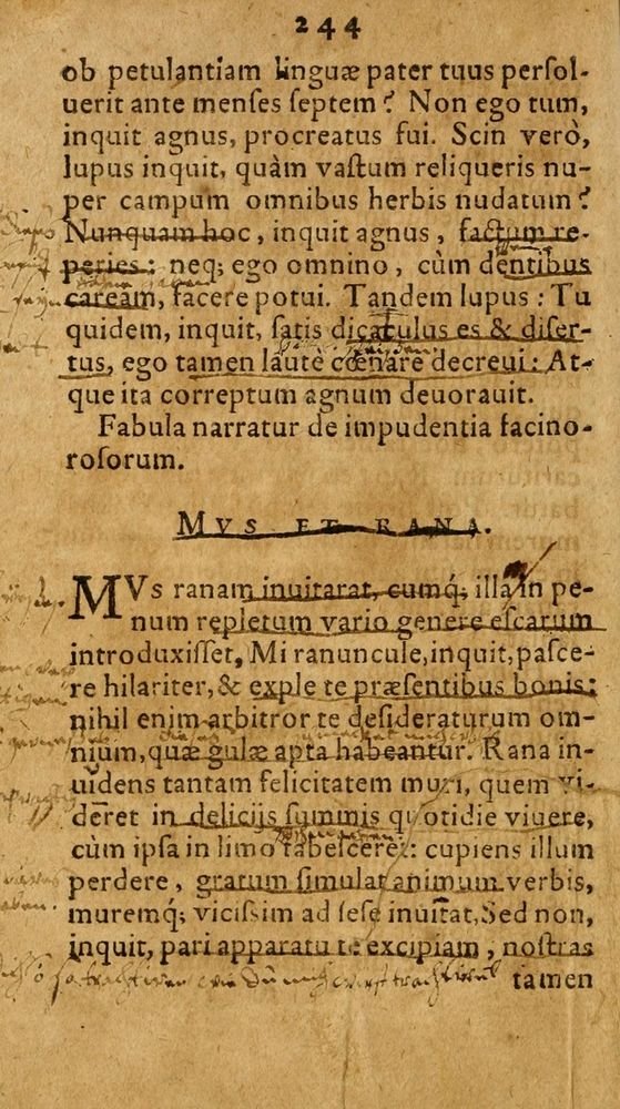 Scan 0268 of Fabulae c. Aesopicae