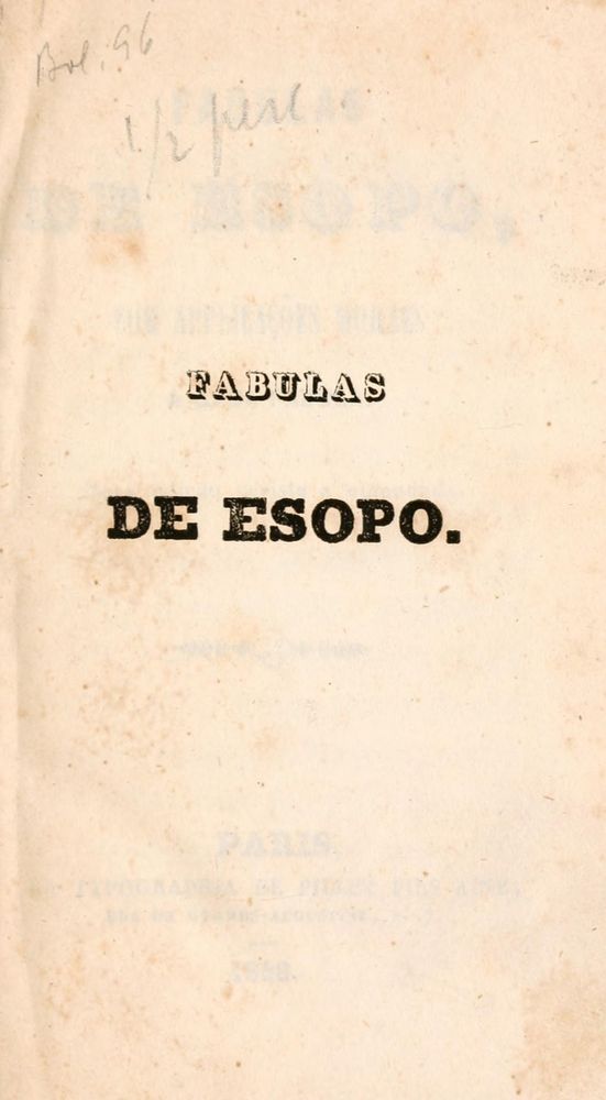 Scan 0005 of Fabulas de Esopo