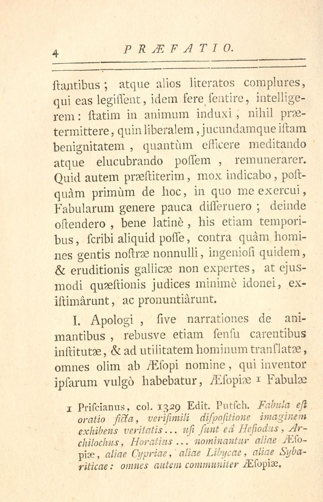 Scan 0012 of Fabulae Aesopiae curis posterioribus omnes fere, emendatae