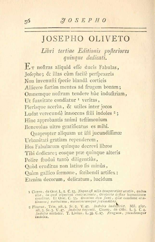 Scan 0064 of Fabulae Aesopiae curis posterioribus omnes fere, emendatae