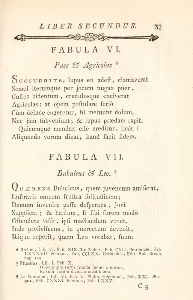 Scan 0105 of Fabulae Aesopiae curis posterioribus omnes fere, emendatae