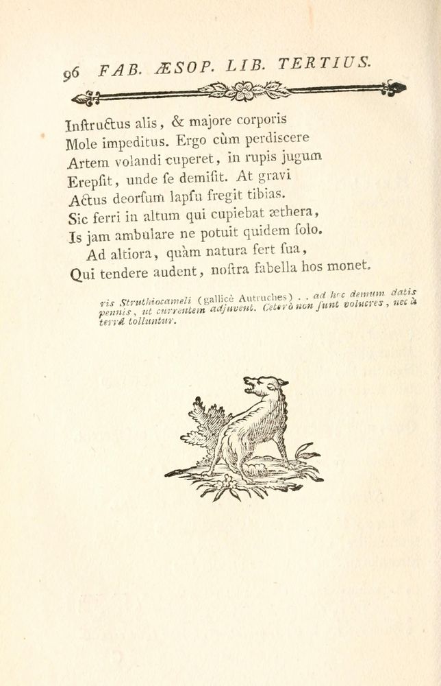 Scan 0170 of Fabulae Aesopiae curis posterioribus omnes fere, emendatae