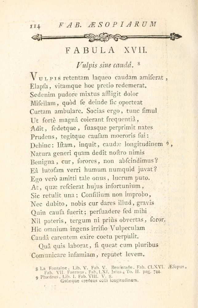 Scan 0188 of Fabulae Aesopiae curis posterioribus omnes fere, emendatae