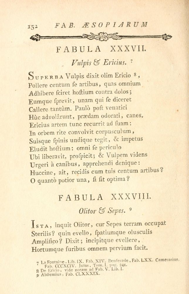 Scan 0230 of Fabulae Aesopiae curis posterioribus omnes fere, emendatae