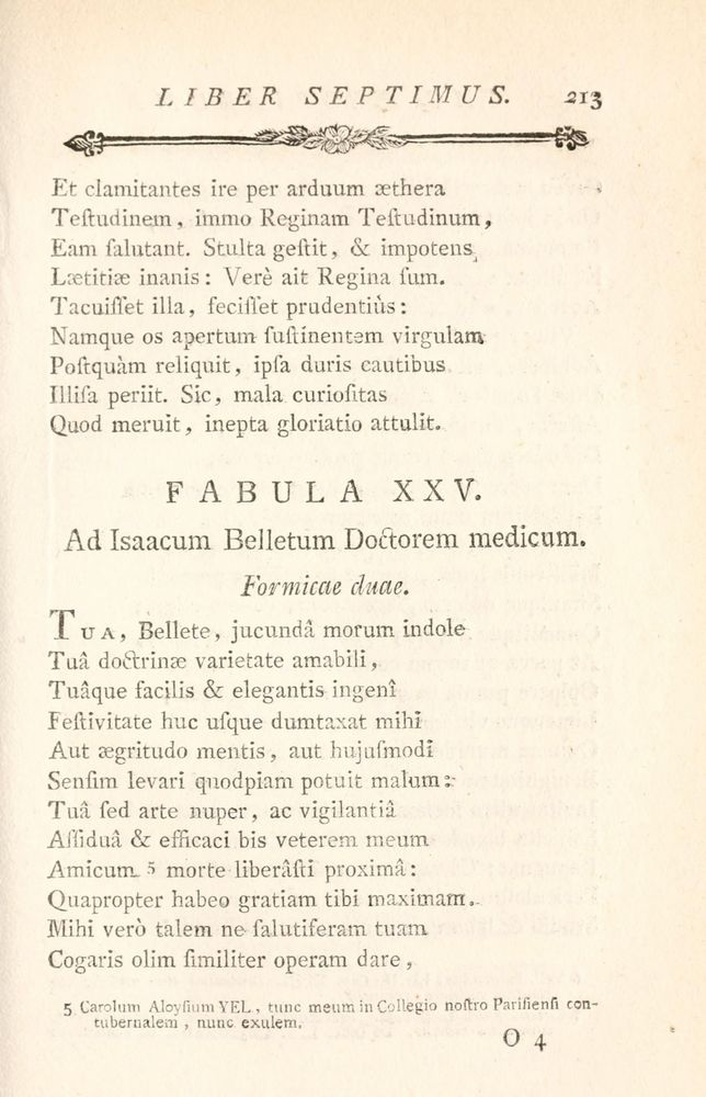 Scan 0295 of Fabulae Aesopiae curis posterioribus omnes fere, emendatae