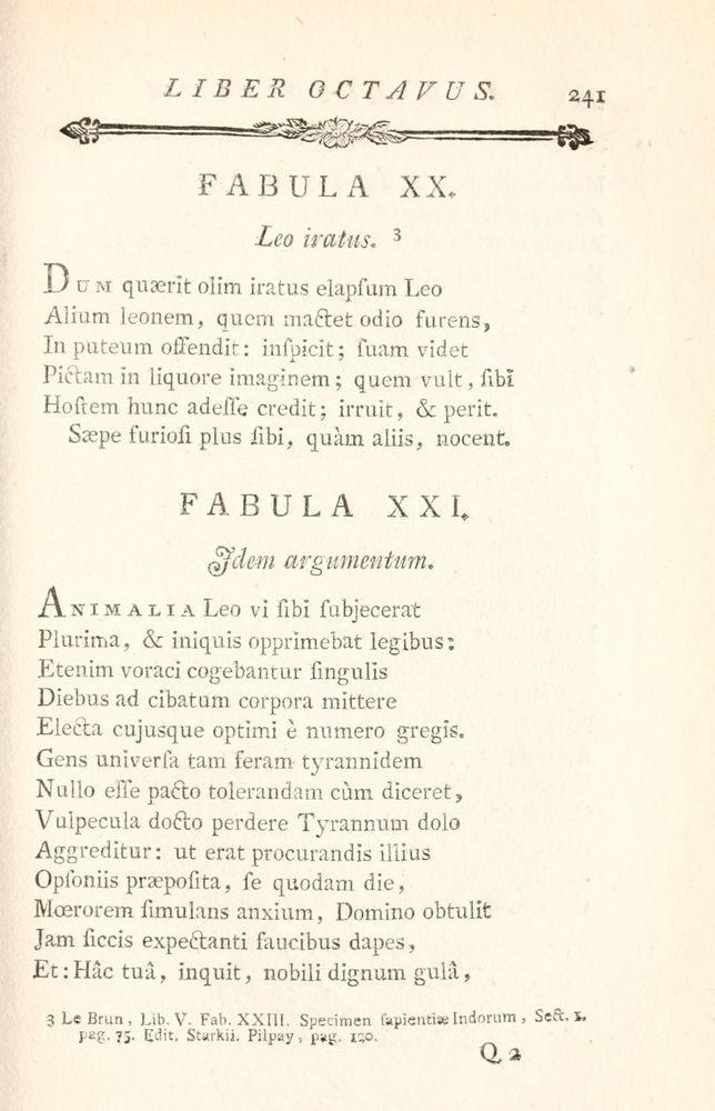 Scan 0323 of Fabulae Aesopiae curis posterioribus omnes fere, emendatae