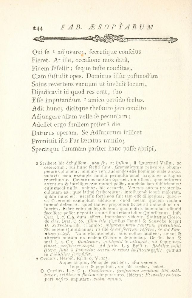 Scan 0326 of Fabulae Aesopiae curis posterioribus omnes fere, emendatae