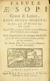 Thumbnail 0003 of Fabulae Aesopi graecaè et latinè, nunc denuo selectae.