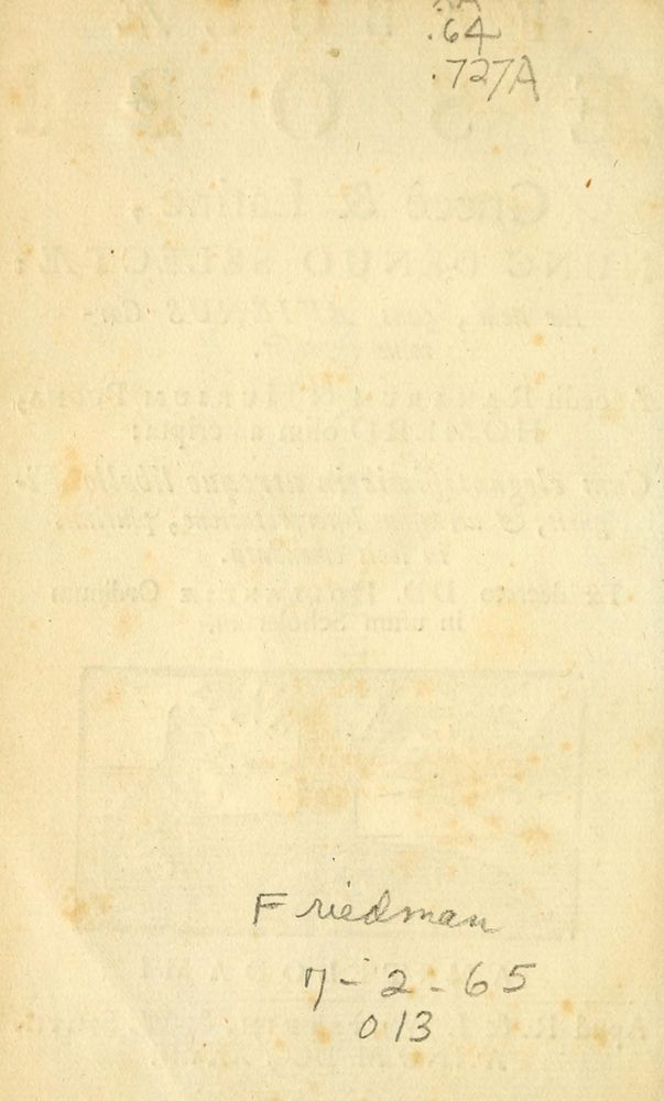 Scan 0004 of Fabulae Aesopi graecaè et latinè, nunc denuo selectae.