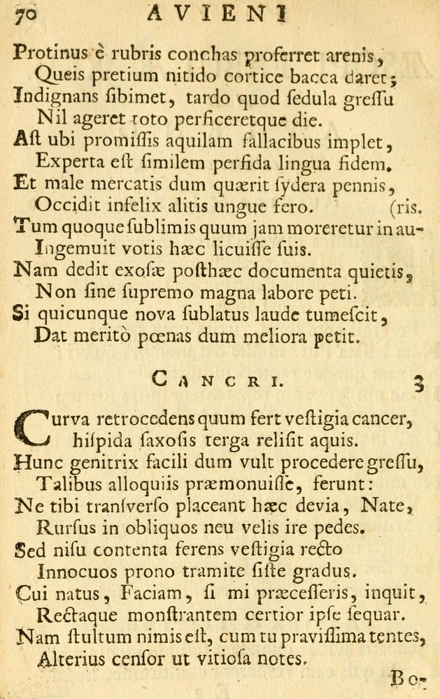 Scan 0072 of Fabulae Aesopi graecaè et latinè, nunc denuo selectae.