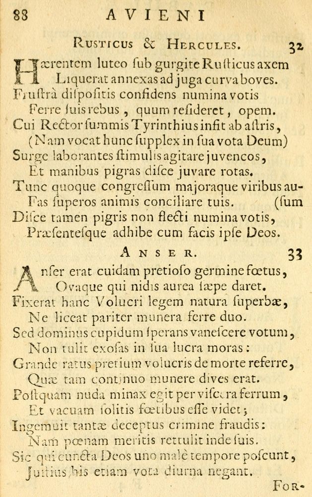 Scan 0090 of Fabulae Aesopi graecaè et latinè, nunc denuo selectae.