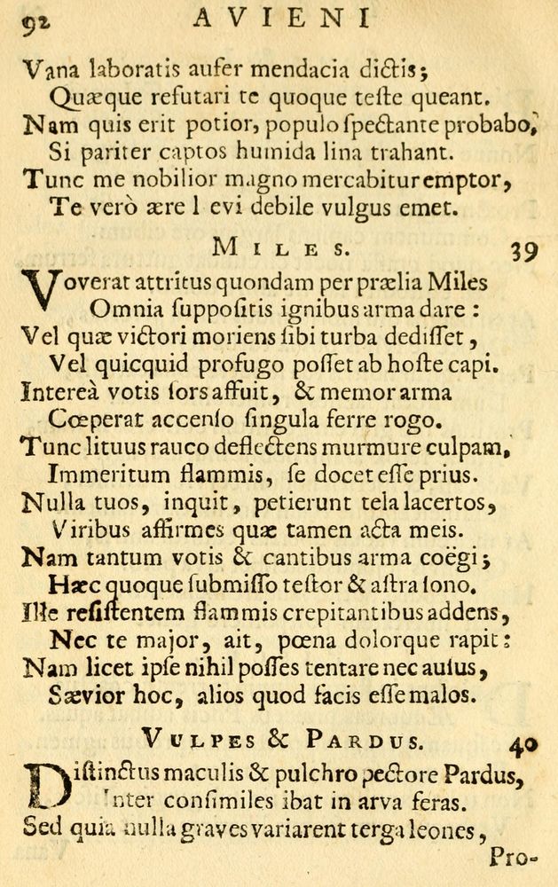 Scan 0094 of Fabulae Aesopi graecaè et latinè, nunc denuo selectae.