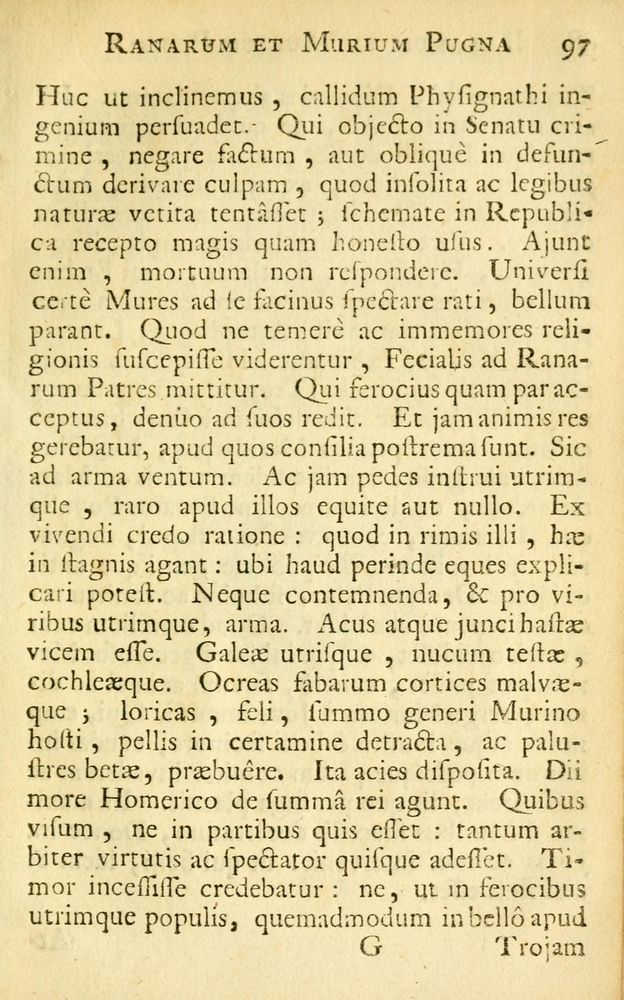 Scan 0099 of Fabulae Aesopi graecaè et latinè, nunc denuo selectae.