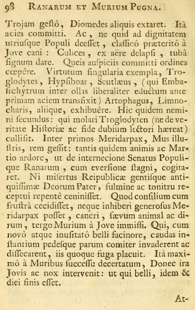 Scan 0100 of Fabulae Aesopi graecaè et latinè, nunc denuo selectae.
