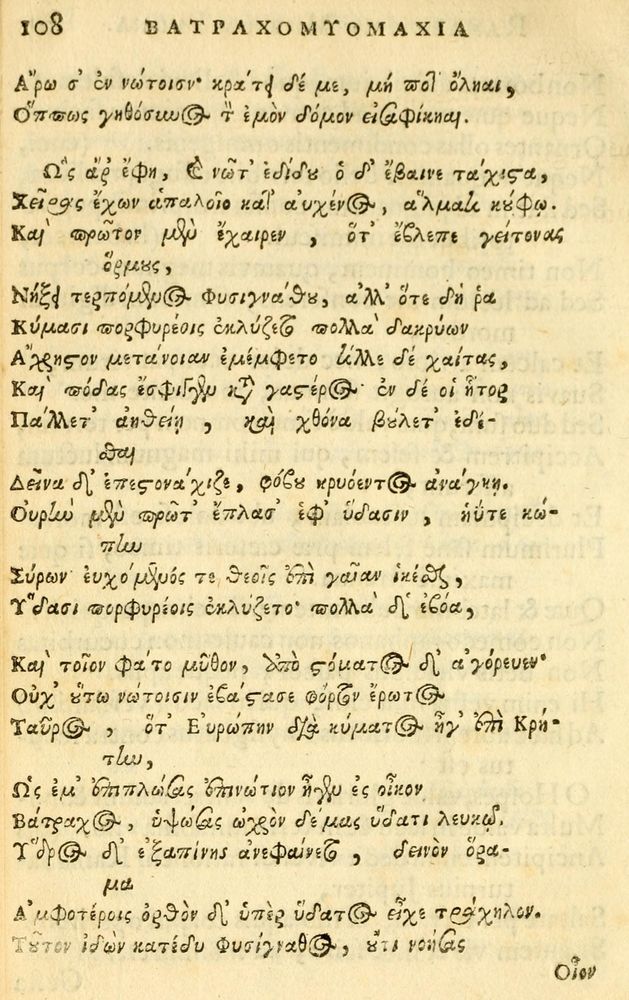 Scan 0110 of Fabulae Aesopi graecaè et latinè, nunc denuo selectae.