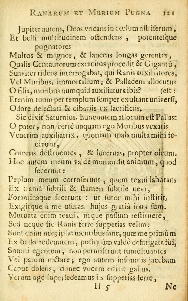 Scan 0123 of Fabulae Aesopi graecaè et latinè, nunc denuo selectae.