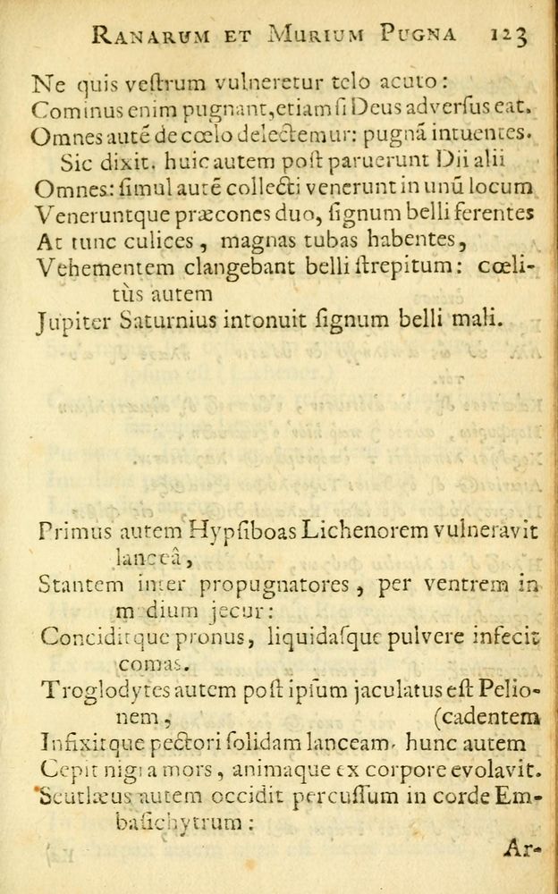 Scan 0125 of Fabulae Aesopi graecaè et latinè, nunc denuo selectae.