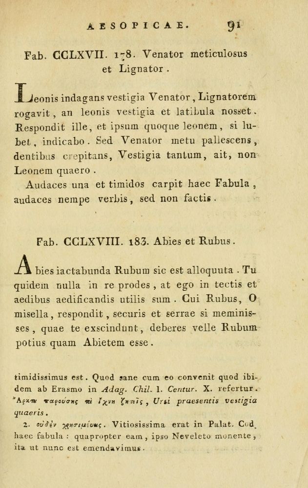 Scan 0461 of Fabvlae aesopicae qvales ante Planvdem ferebantvr ex vetvsto cod
