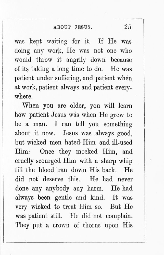 Scan 0029 of Sabbath talks about Jesus