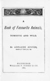 Thumbnail 0005 of A book of favourite animals