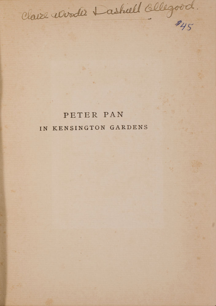 Scan 0005 of Peter Pan in Kensington Gardens