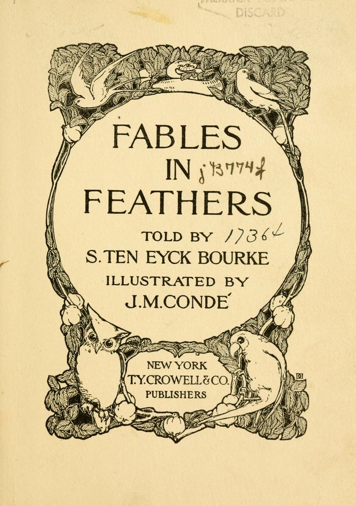 Scan 0011 of Fables in feather