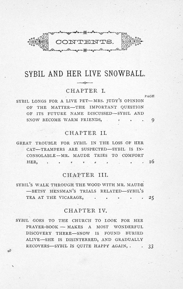 Scan 0009 of Sybil, and her live snowball