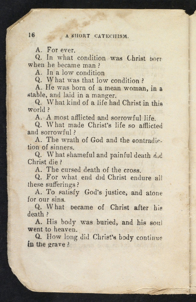Scan 0018 of A short catechism for young children