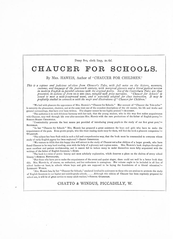 Scan 0006 of Chaucer for children