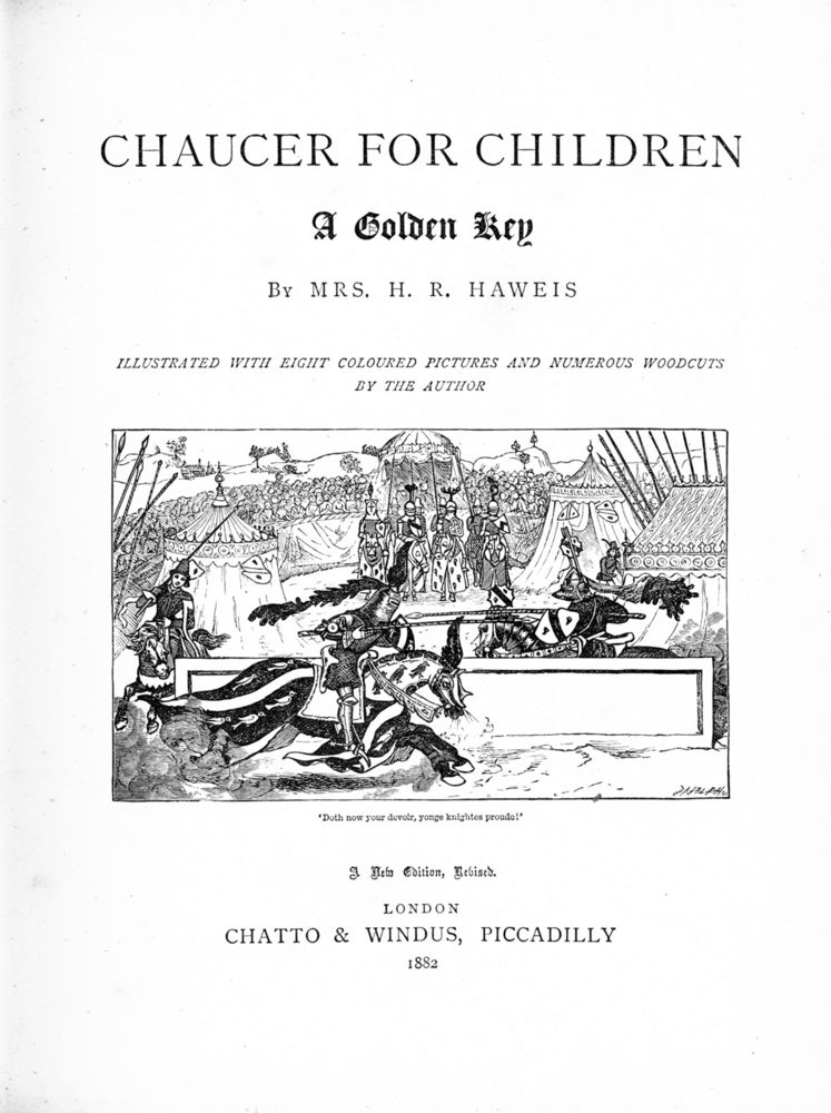 Scan 0008 of Chaucer for children