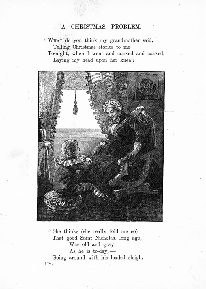 Scan 0076 of Christmas stories and poems for the little ones