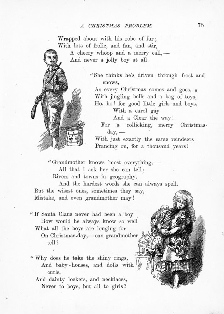 Scan 0077 of Christmas stories and poems for the little ones