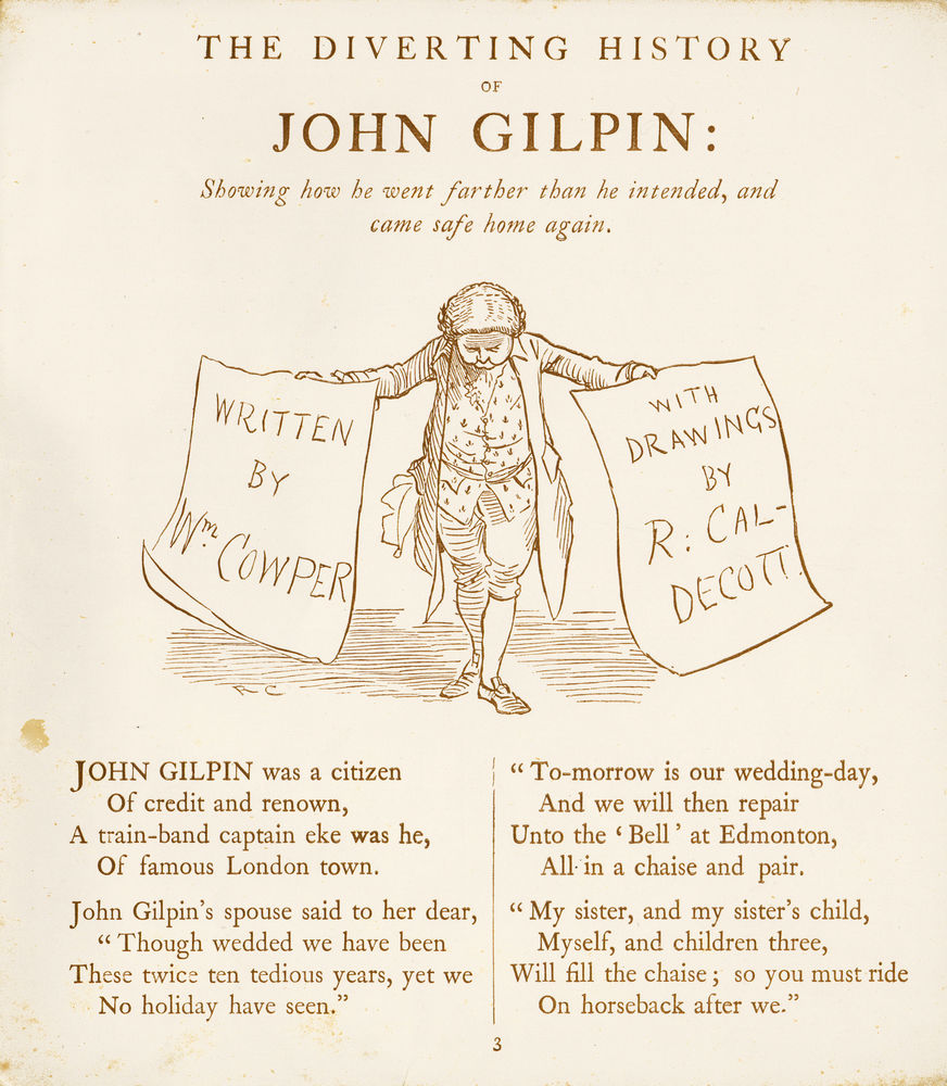 Scan 0003 of The diverting history of John Gilpin