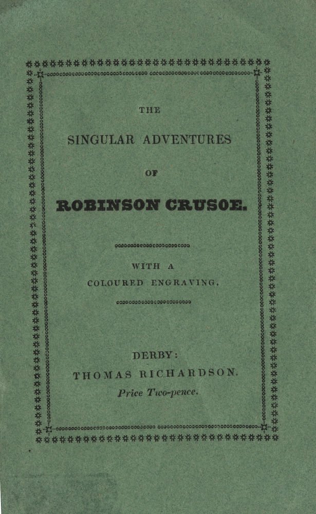 Scan 0001 of Singular adventures of Robinson Crusoe