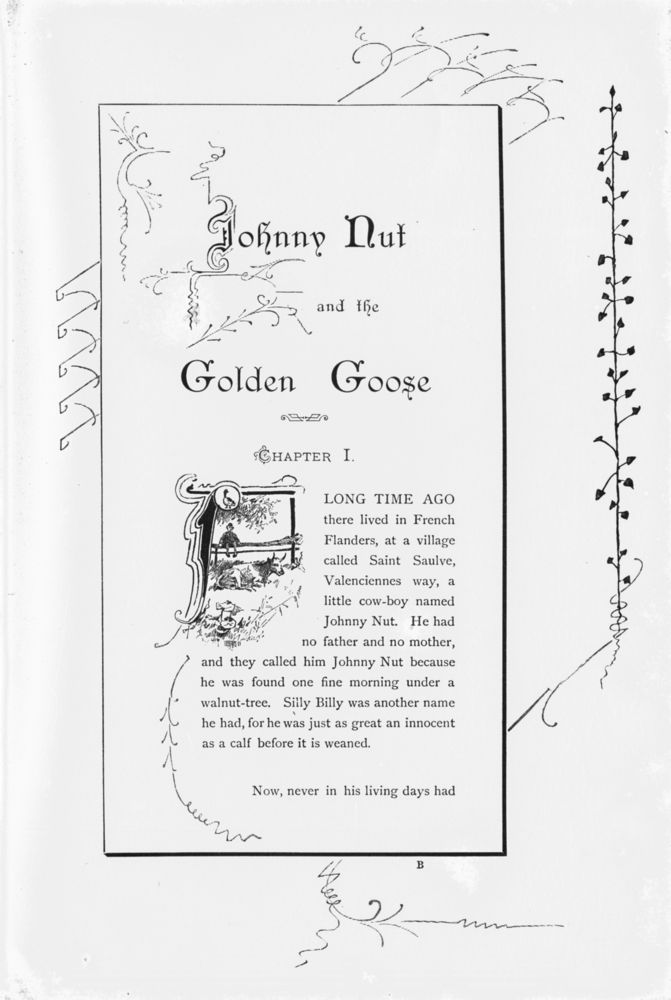 Scan 0008 of Johnny Nut and the golden goose