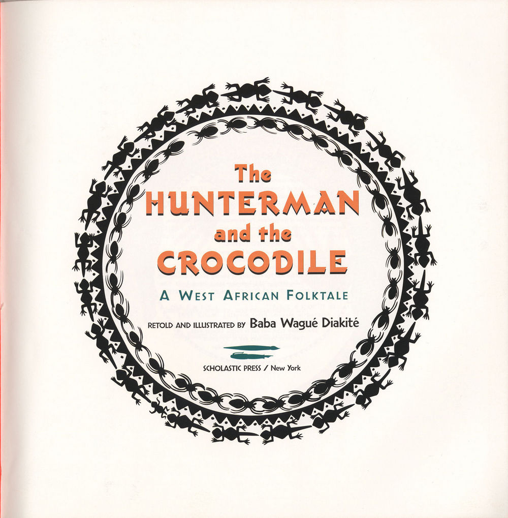 Scan 0005 of The hunterman and the crocodile