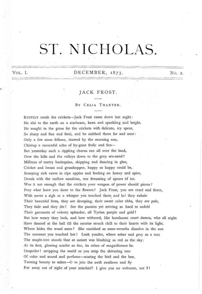 Scan 0003 of St. Nicholas. December 1873