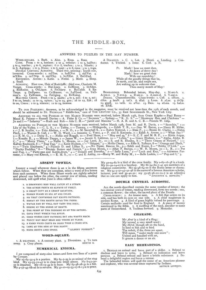 Scan 0080 of St. Nicholas. June 1888
