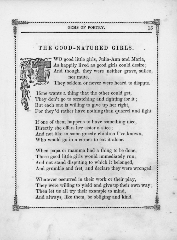 Scan 0017 of Gems of poetry for girls and boys