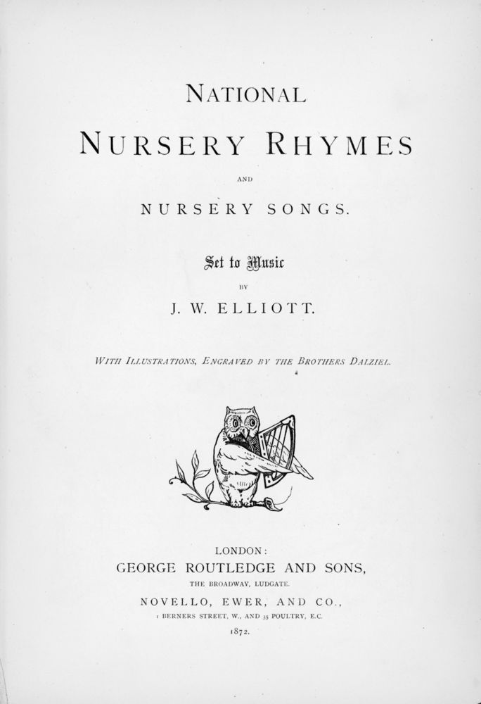 Scan 0006 of National nursery rhymes and nursery songs